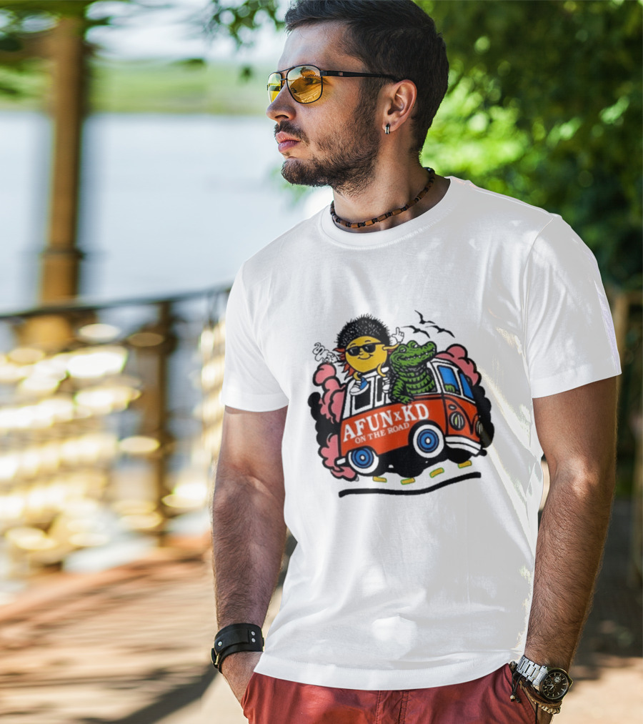 Kitchen Dwellers Andy Frasco AFUN X KD Tour 2026 On The Road Bus Adventure T-Shirt