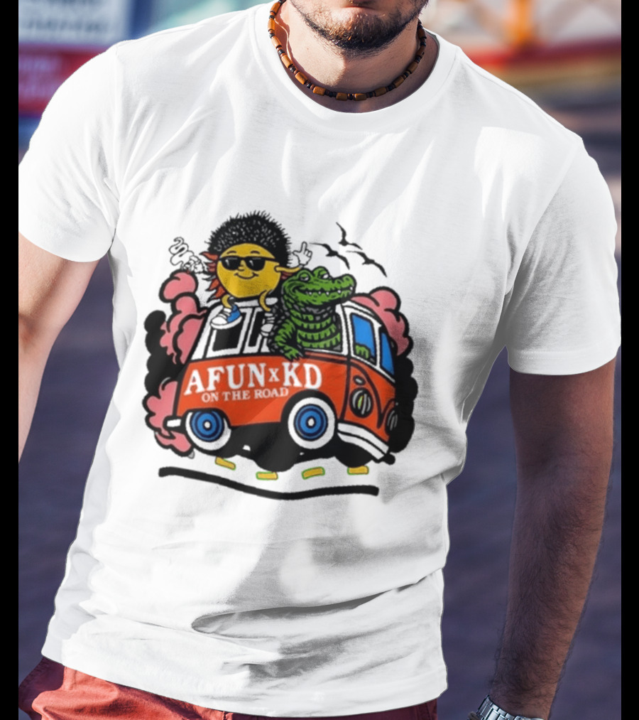 Kitchen Dwellers Andy Frasco AFUN X KD Tour 2026 On The Road Bus Adventure T-Shirt