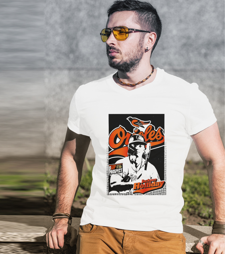 Orioles Top Prospect All Star Jackson Holliday Debut 2026 T-Shirt