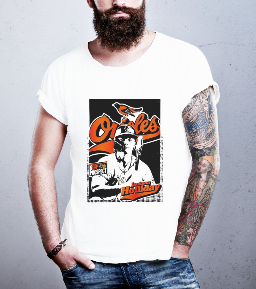 Orioles Top Prospect All Star Jackson Holliday Debut 2026 T-Shirt