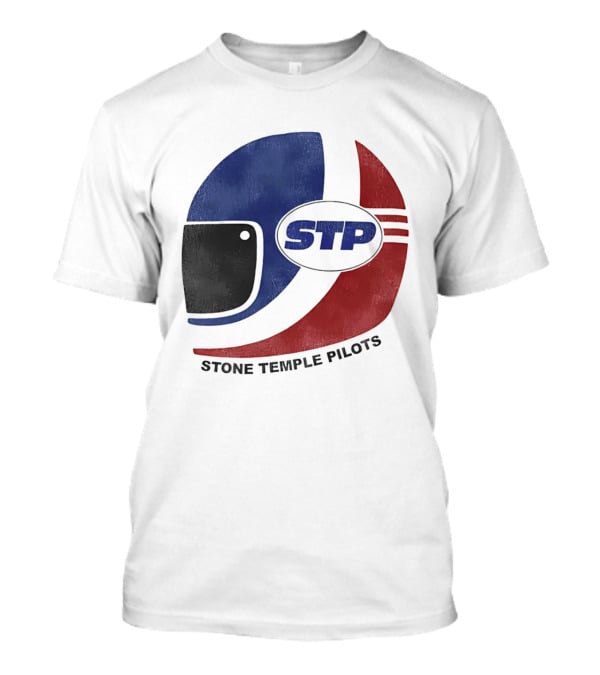 Stone Temple Pilots STP Helmet T-Shirt