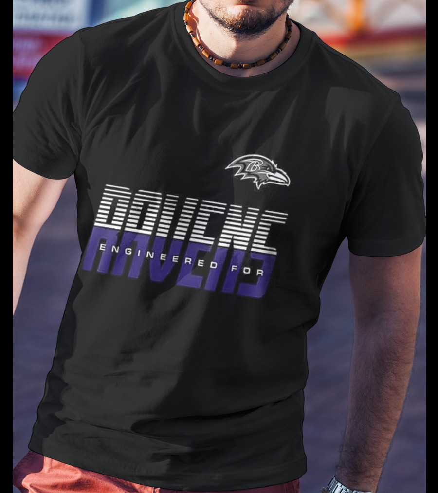 Baltimore Ravens Engineered For Ravens Fans Iconic Team Spirit T-Shirt