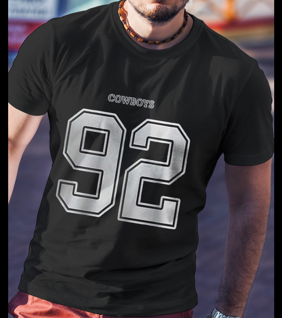 Dallas Cowboys 92 JIN BTS World Tour 2026 T-Shirt