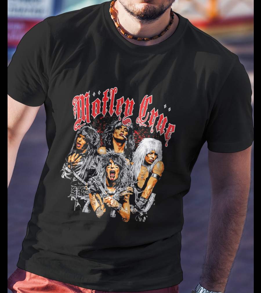 Mötley Crüe Classic Band Members T-Shirt