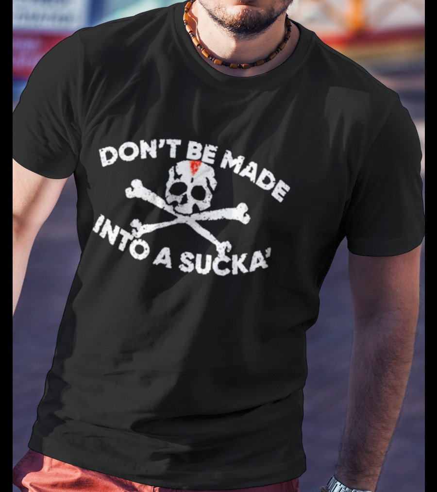 Lil Darkie Skull Crossbones Don't Be Made Into A Sucka T-Shirt