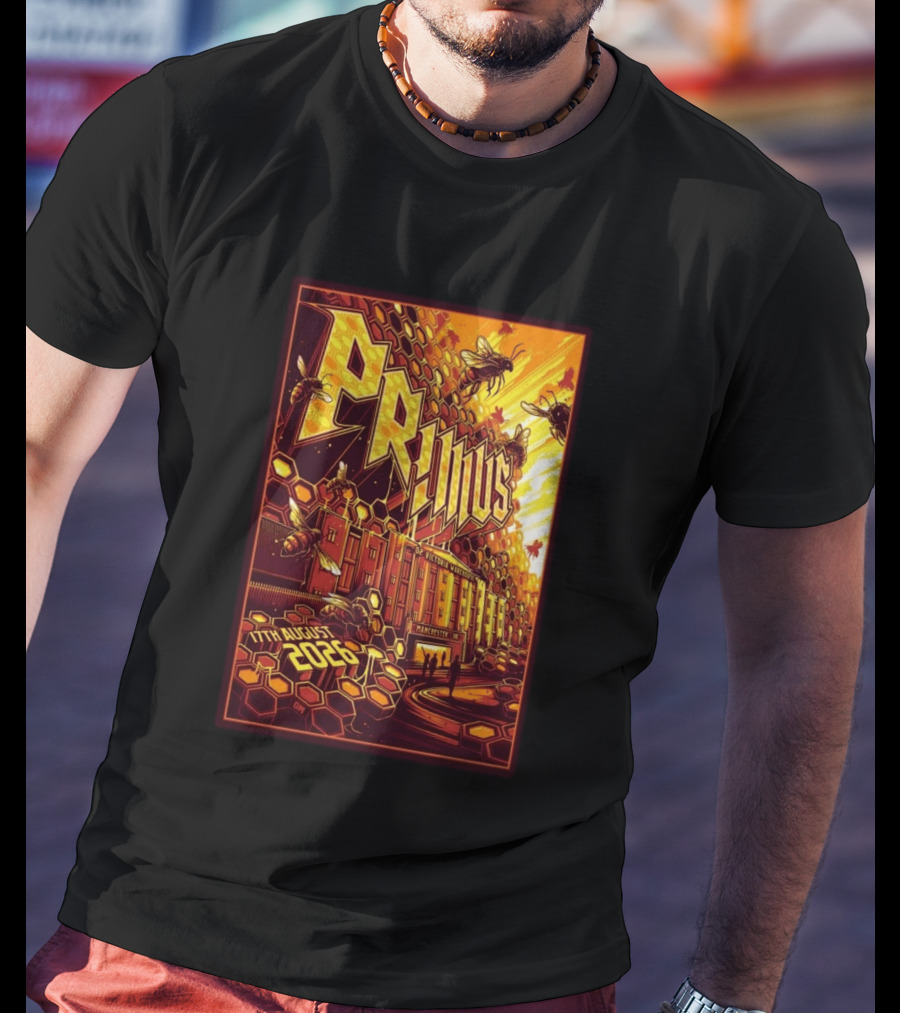Primus O2 Victoria Warehouse Manchester UK 17th August 2026 T-Shirt