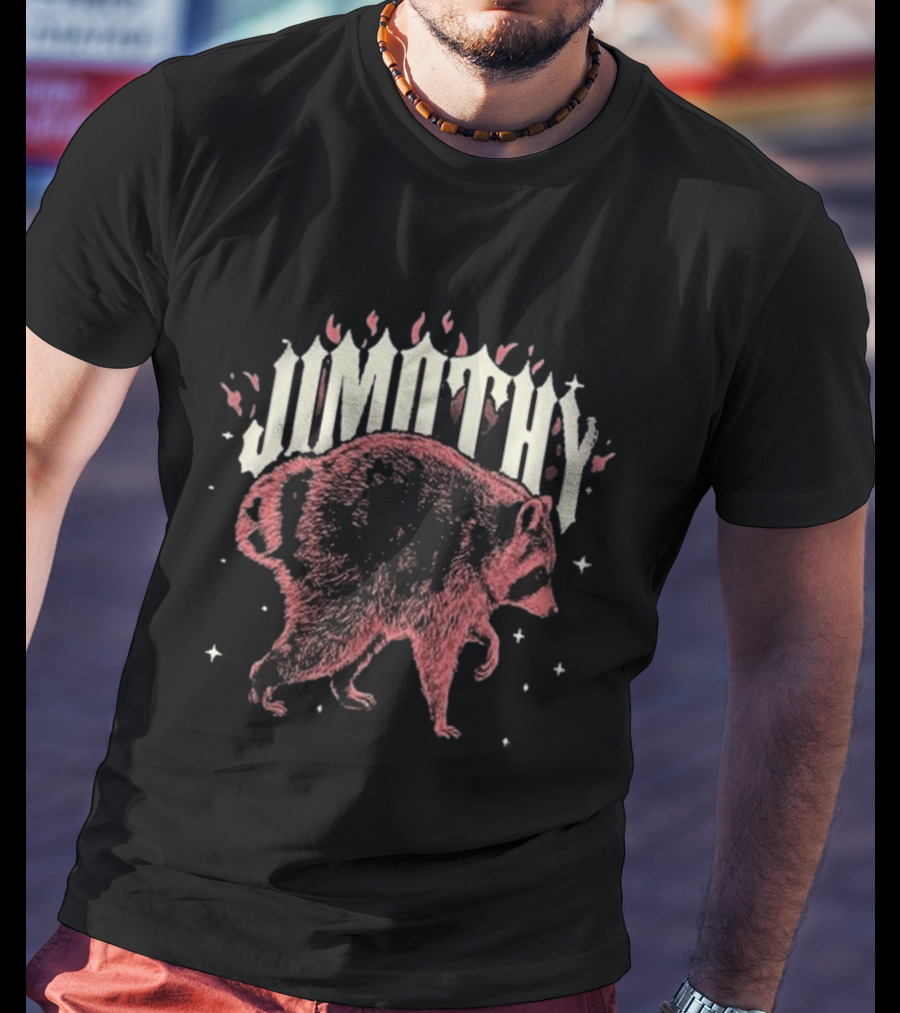 Jimothy Lost Gods Epic Raccoon T-Shirt