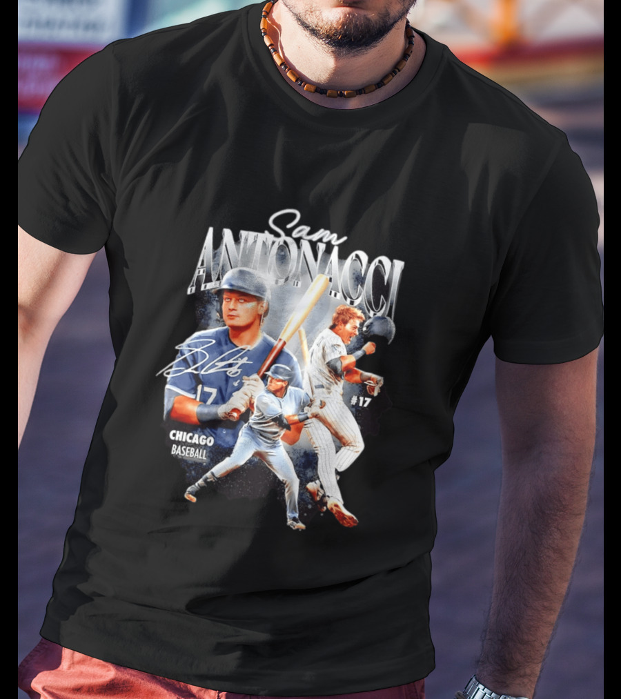 Sam Antonacci Chicago White Sox Baseball #17 2026 T-Shirt