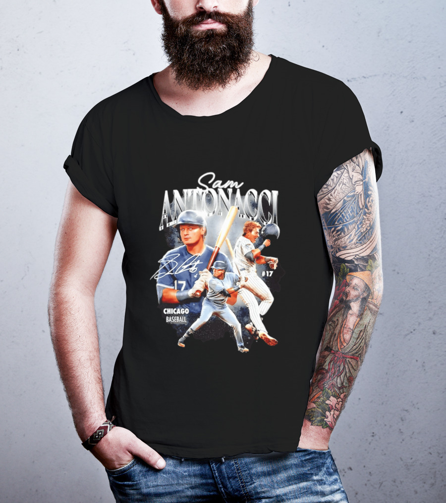 Sam Antonacci Chicago White Sox Baseball #17 2026 T-Shirt