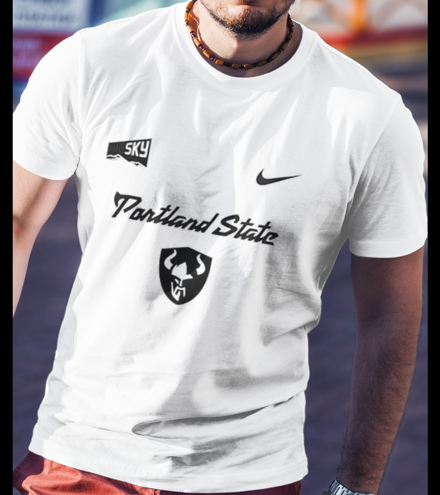 Portland State Vikings Nike Special Edition SKO Shield T-Shirt
