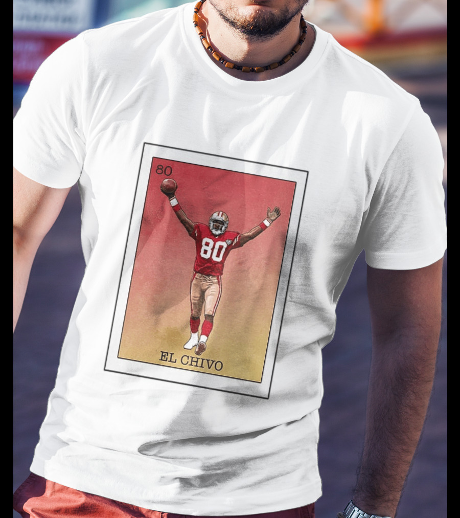 El Chivo 80 San Francisco 49ers Loteria Card T-Shirt
