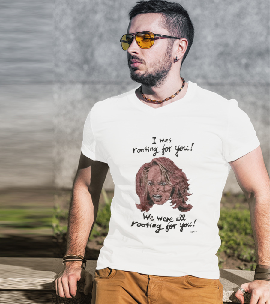 Sina Sparrow I Was Rooting For You We Were All Rooting For You Iconic Expression T-Shirt