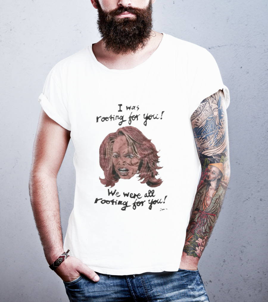 Sina Sparrow I Was Rooting For You We Were All Rooting For You Iconic Expression T-Shirt