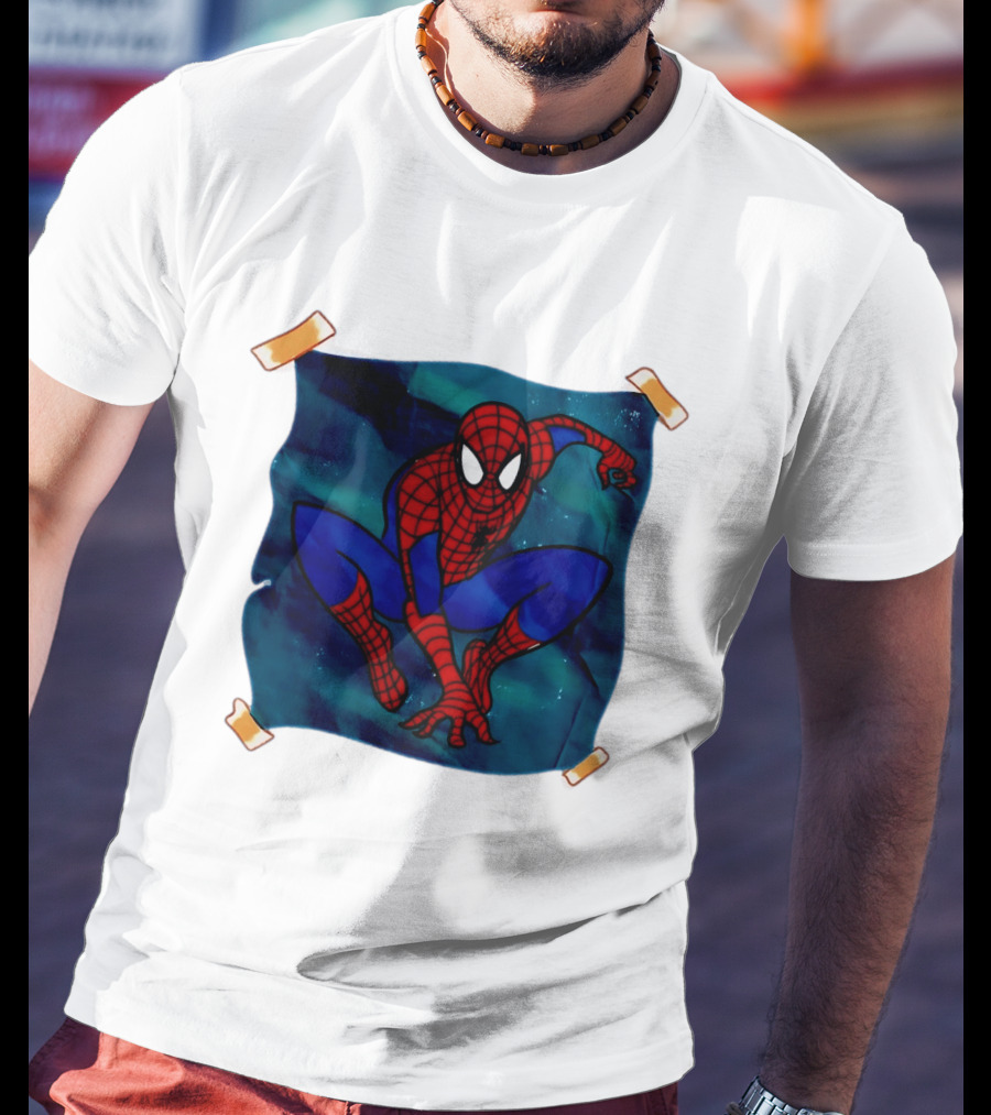 Spider Man Marvel Comics Superhero Iconic Action Pose T-Shirt