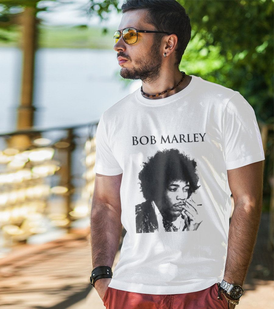 Bob Marley Jimi Hendrix T-Shirt