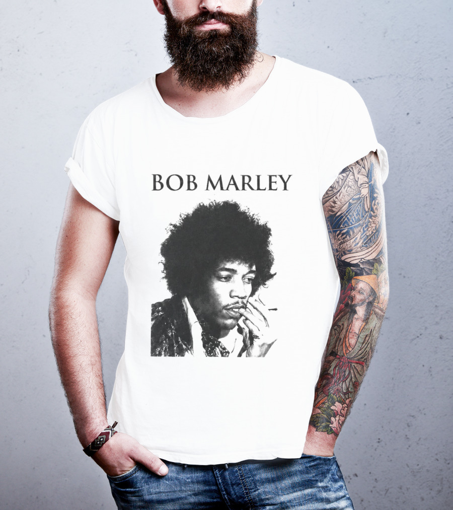 Bob Marley Jimi Hendrix T-Shirt