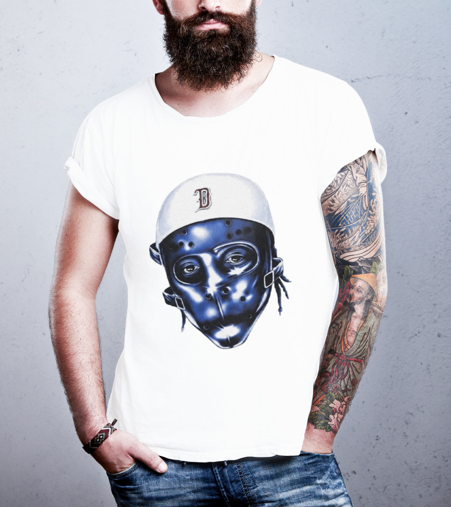 Stray Lee Know Concert Blue Hockey Mask D Cap T-Shirt