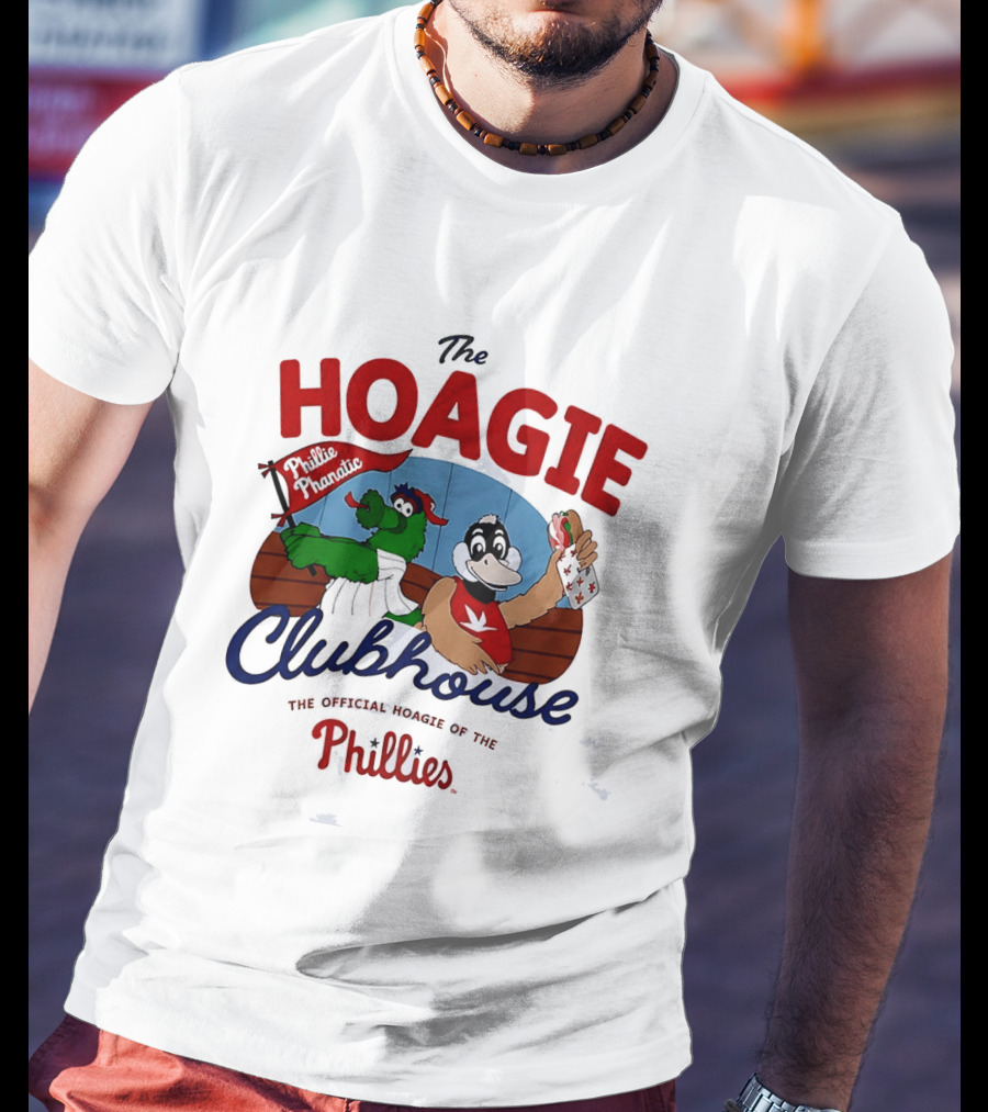 The Hoagie Clubhouse Official Hoagie Of The Phillies T-Shirt