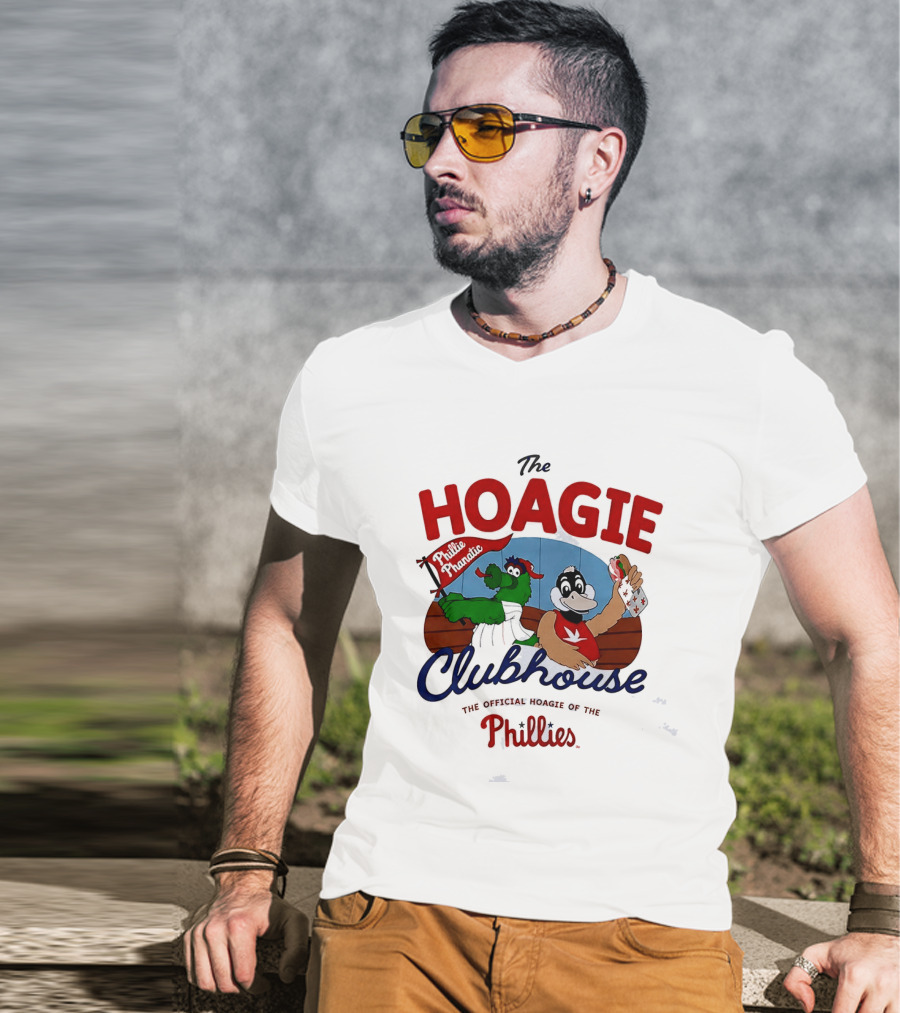 The Hoagie Clubhouse Official Hoagie Of The Phillies T-Shirt