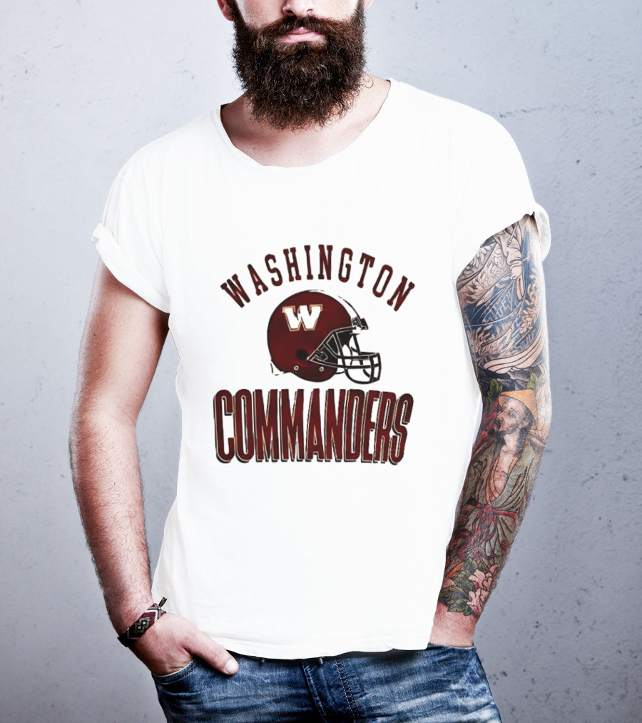 Washington Commanders Helmet Everyone Es Women's Sports T-Shirt