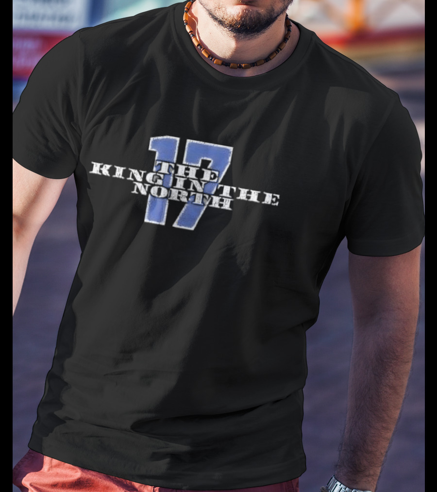 The King In The North Distressed Blue 17 T-Shirt