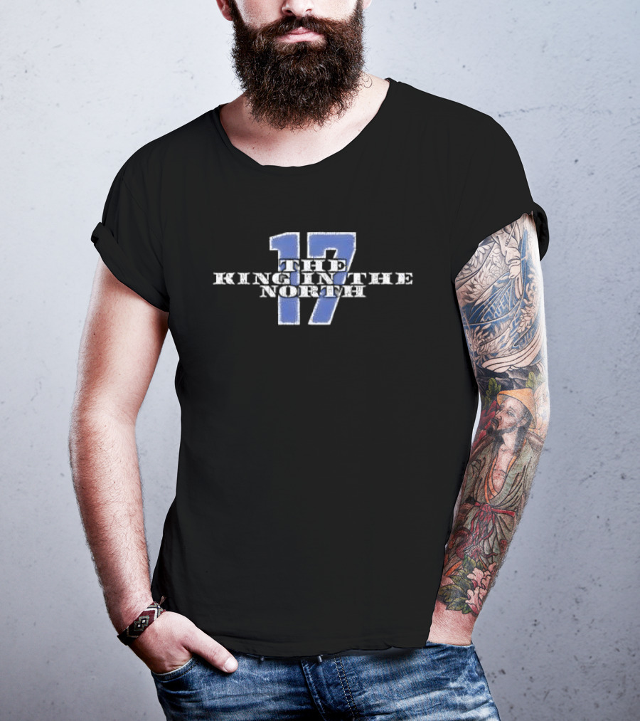 The King In The North Distressed Blue 17 T-Shirt