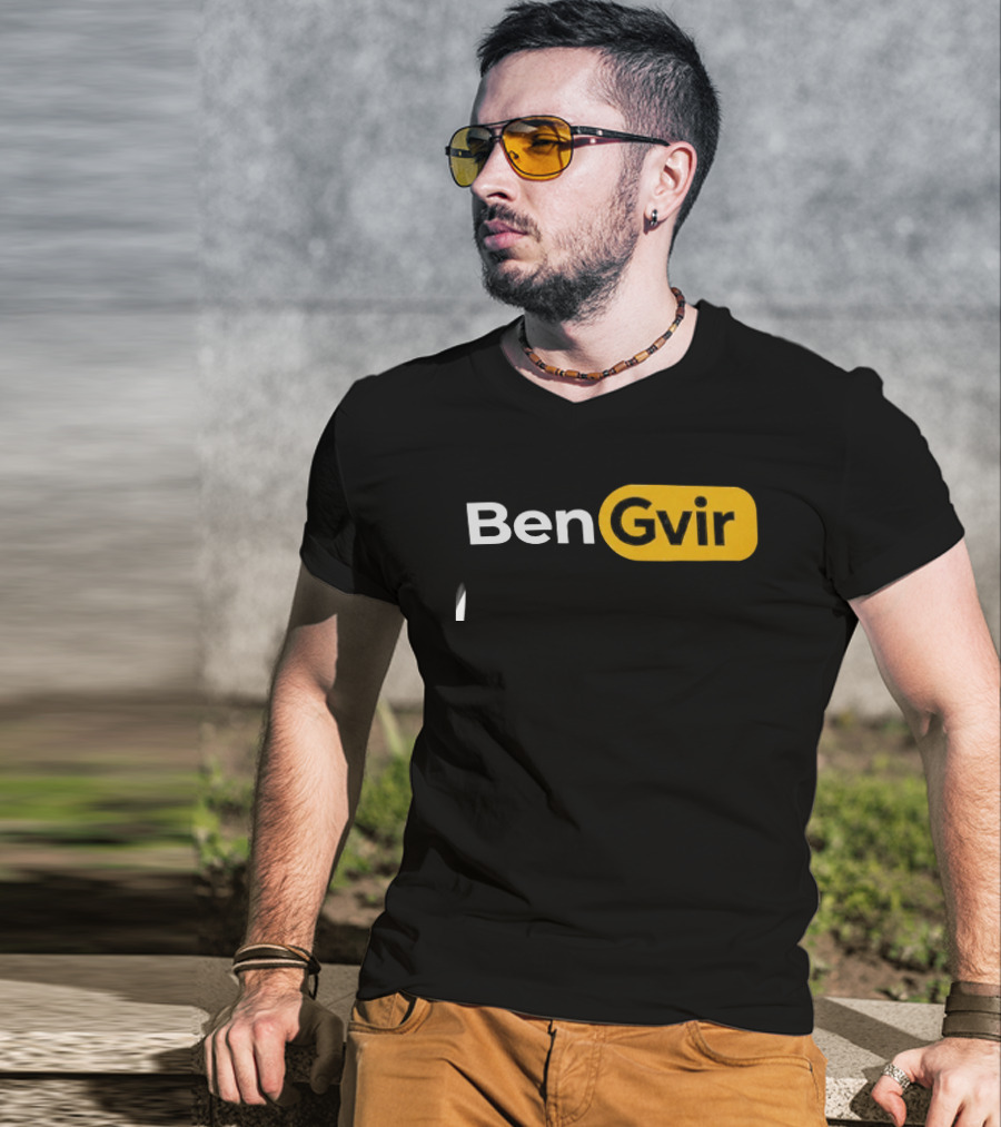 Ben Gvir Tomodachi Life Parody Gaming T-Shirt