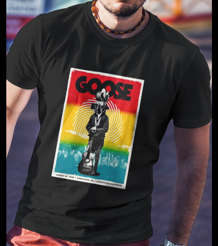 Goose August 18 2026 Vancouver BC Commodore Ballroom T-Shirt
