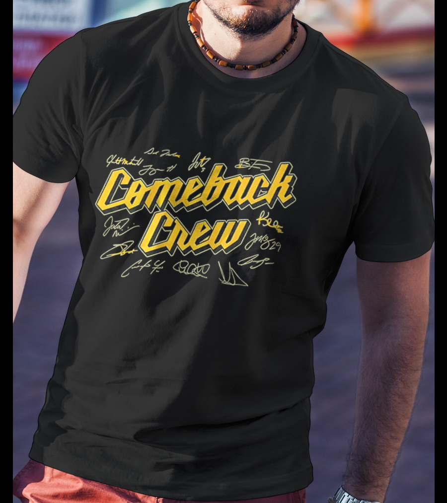Milwaukee Baseball Comeback Crew Signatures MLB T-Shirt
