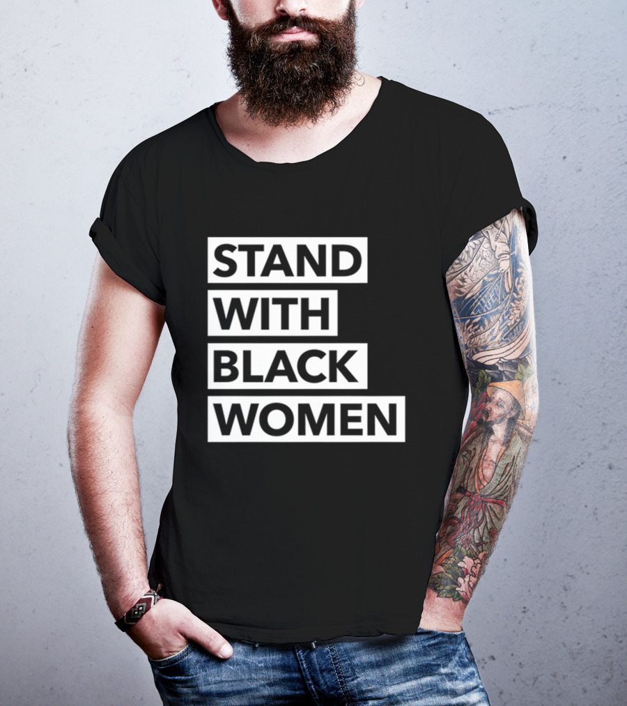 Stand With Black Women Angie Nixon T-Shirt