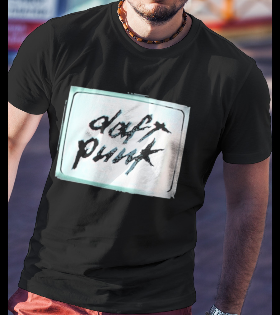 Daft Punk Human After All Vintage Television T-Shirt