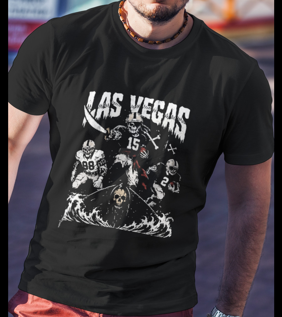 Las Vegas Football Raiders 2026 Skull And Crossbones T-Shirt