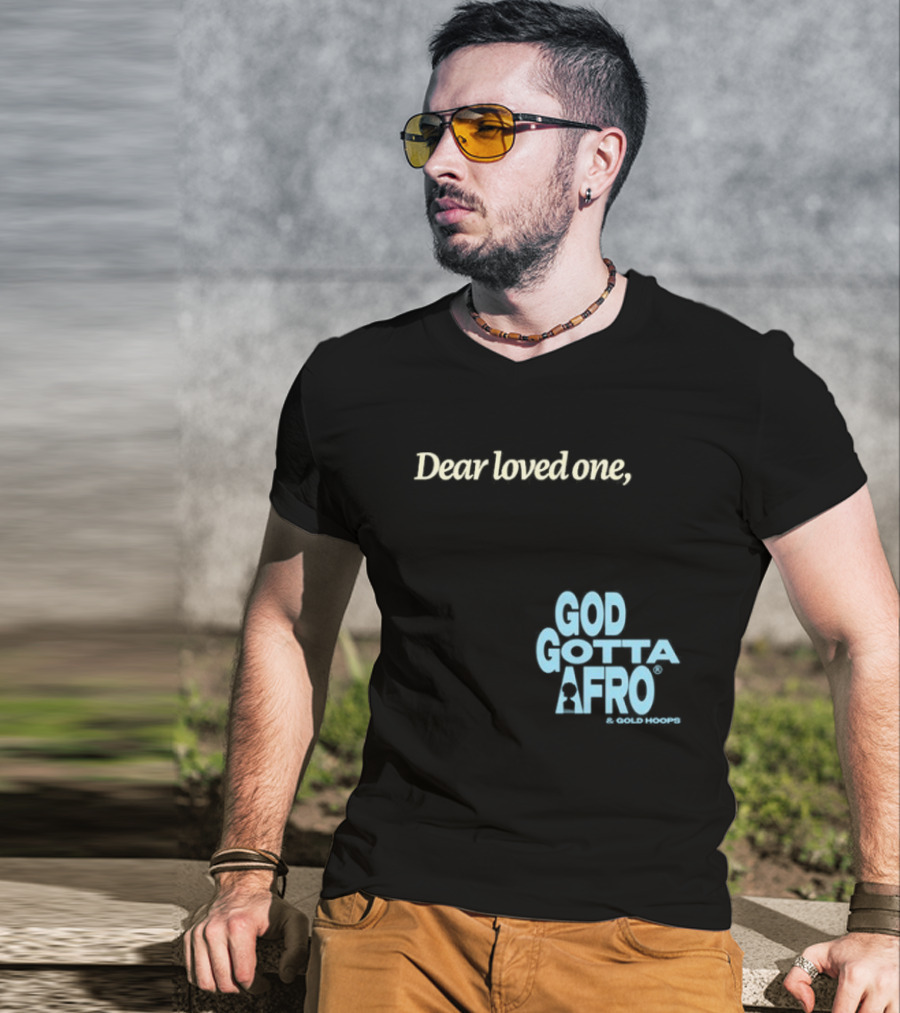 Roc Nation Rapsody Dear Loved One God Got A Afro T-Shirt