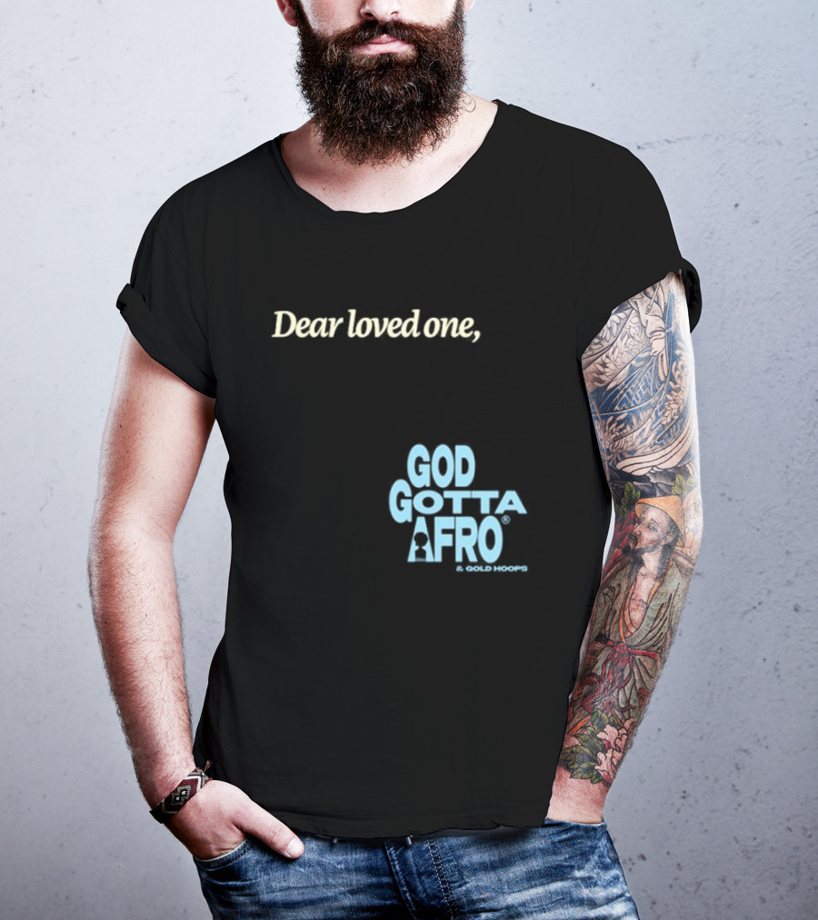 Roc Nation Rapsody Dear Loved One God Got A Afro T-Shirt