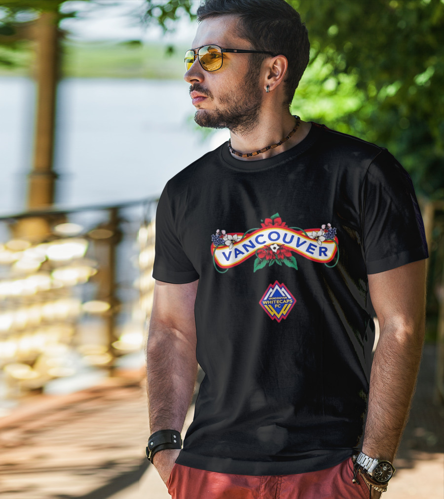 Vancouver Whitecaps FC 2026 Floral Crest T-Shirt