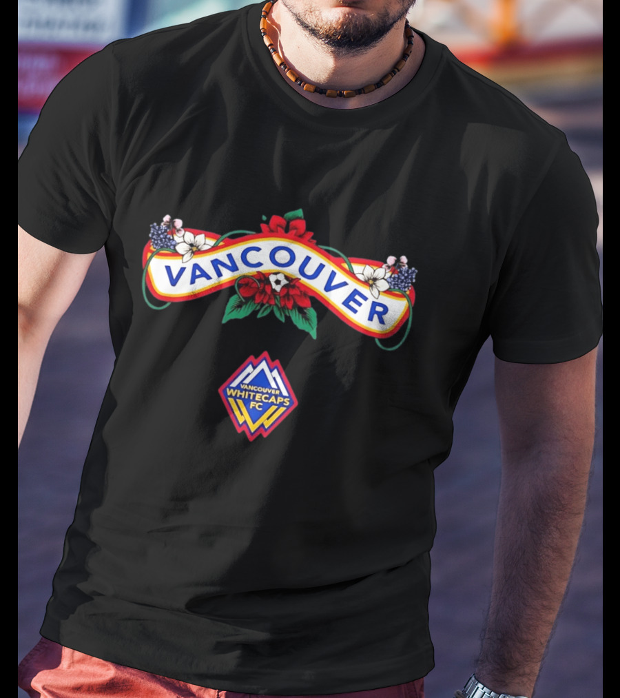 Vancouver Whitecaps FC 2026 Floral Crest T-Shirt