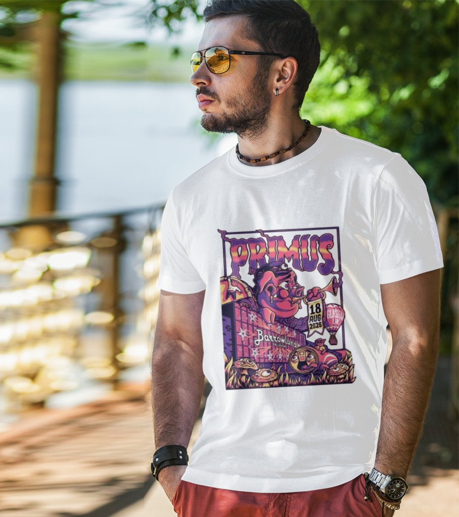 Barrowland Ballroom Primus Concert August 18 2026 Glasgow UK Animated Music Event T-Shirt