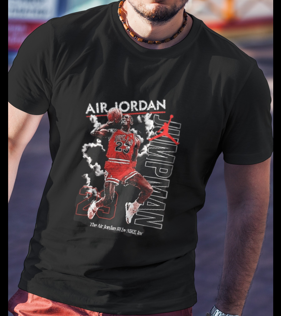 Chicago Bulls Air Jordan 23 Jumpman The Air Jordan III By Nike Inc Basketball T-Shirt