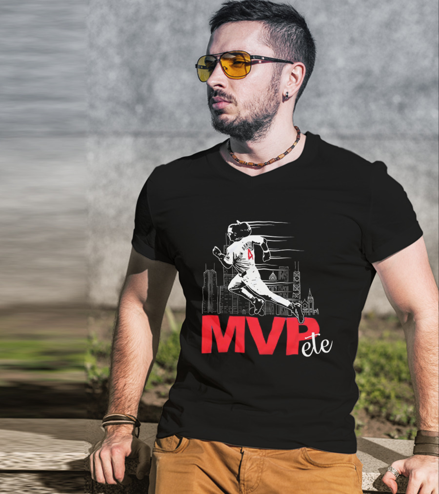 Chicago Northside Baseball MVPete Skyline Running Player T-Shirt