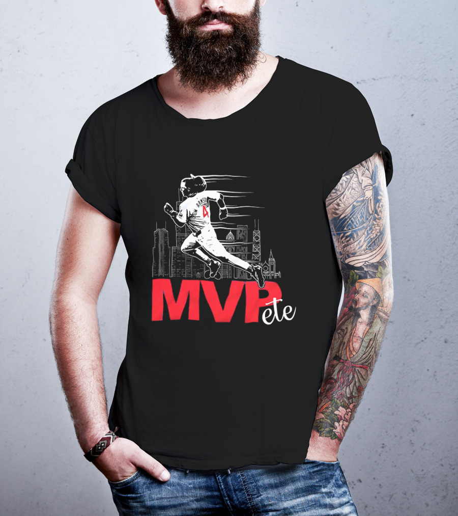 Chicago Northside Baseball MVPete Skyline Running Player T-Shirt