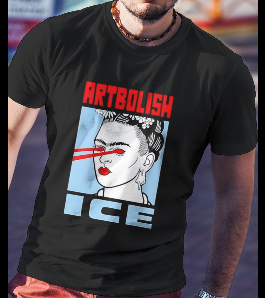 ARTBOLISH ICE Frida Kahlo Lalo T-Shirt