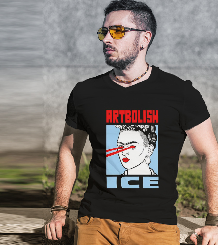 ARTBOLISH ICE Frida Kahlo Lalo T-Shirt