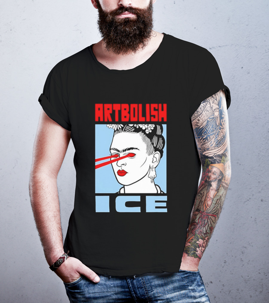ARTBOLISH ICE Frida Kahlo Lalo T-Shirt