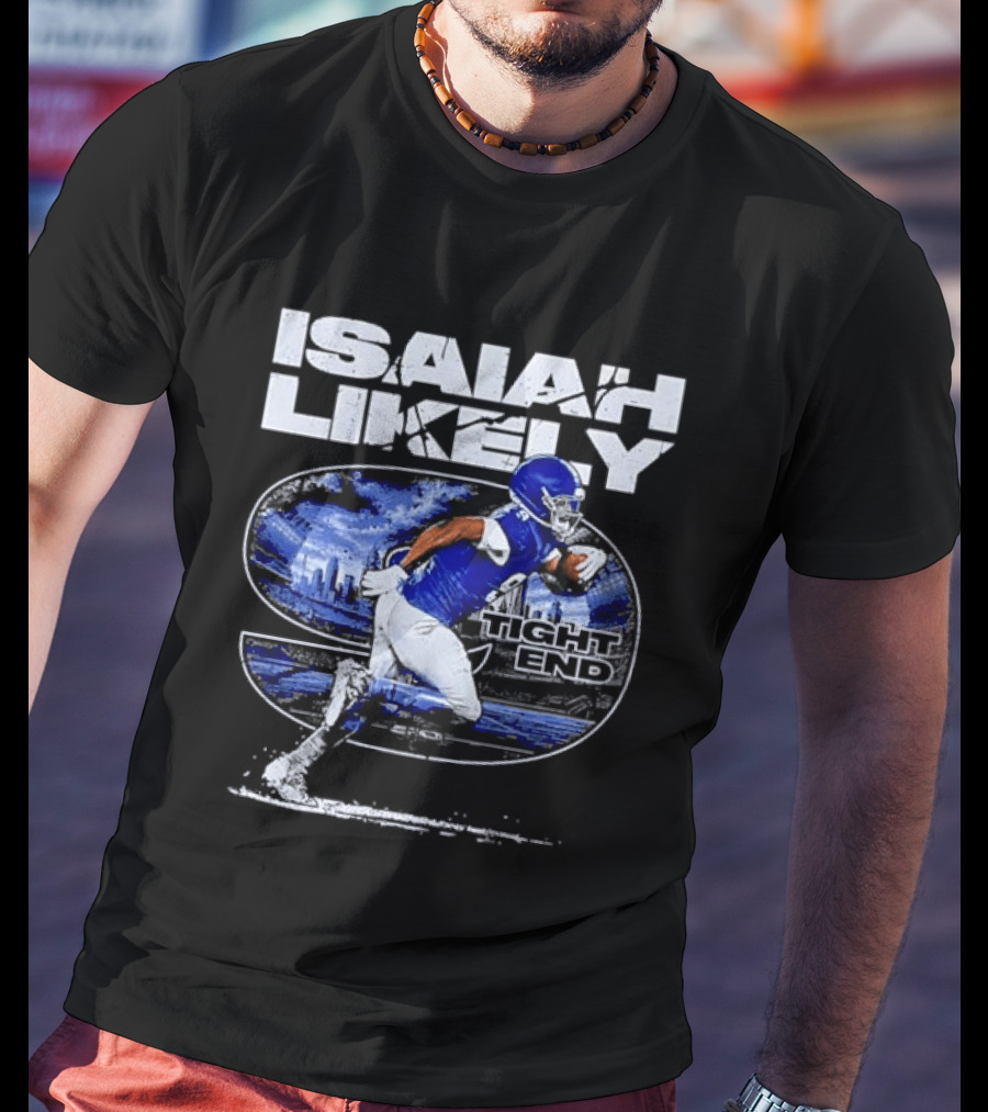 Isaiah Likely Tight End New York Giants Player T-Shirt