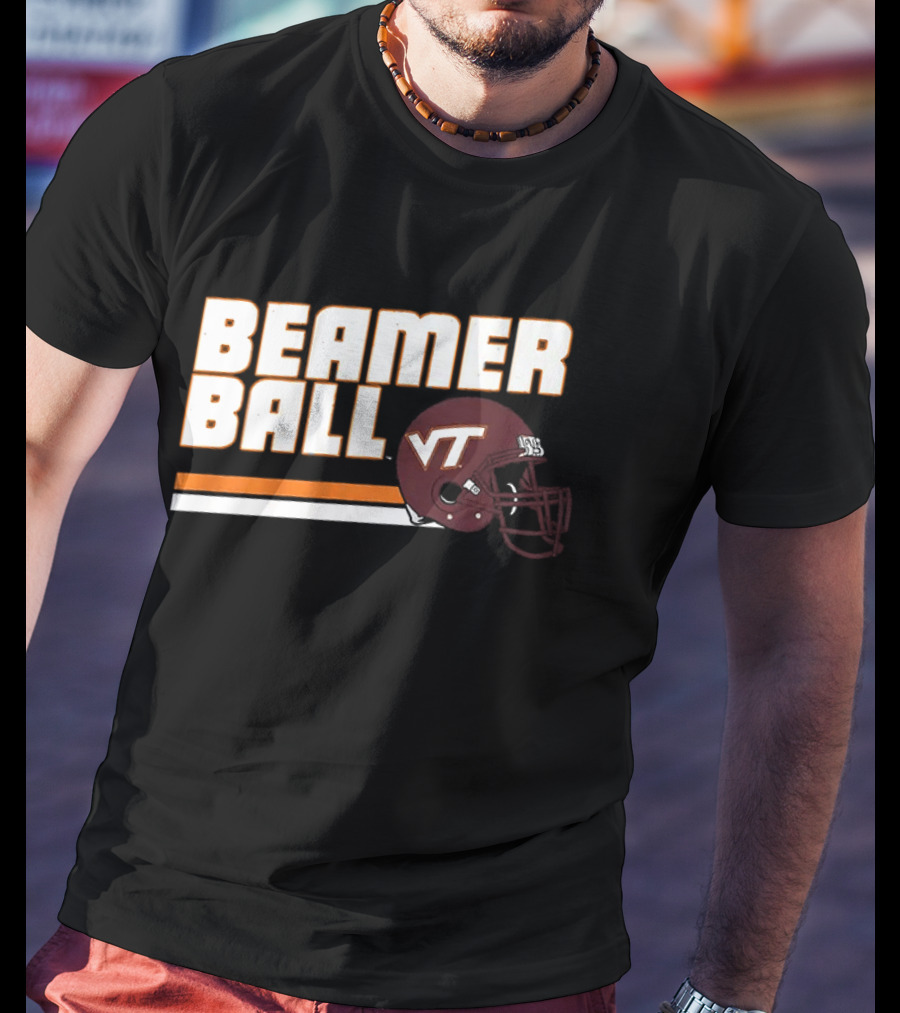 Beamer Ball VT Football Virginia Tech Frank Beamer Coach T-Shirt