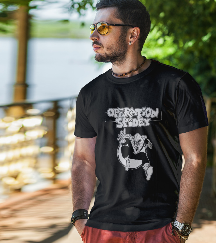 Operation Spidey Marvel Superhero Action Comic T-Shirt