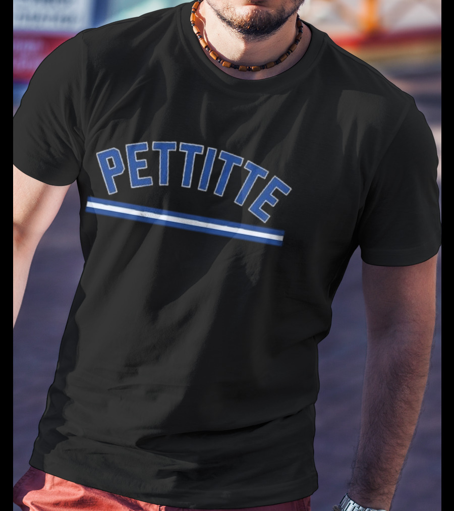 Pettitte New York Team Blue Arch T-Shirt