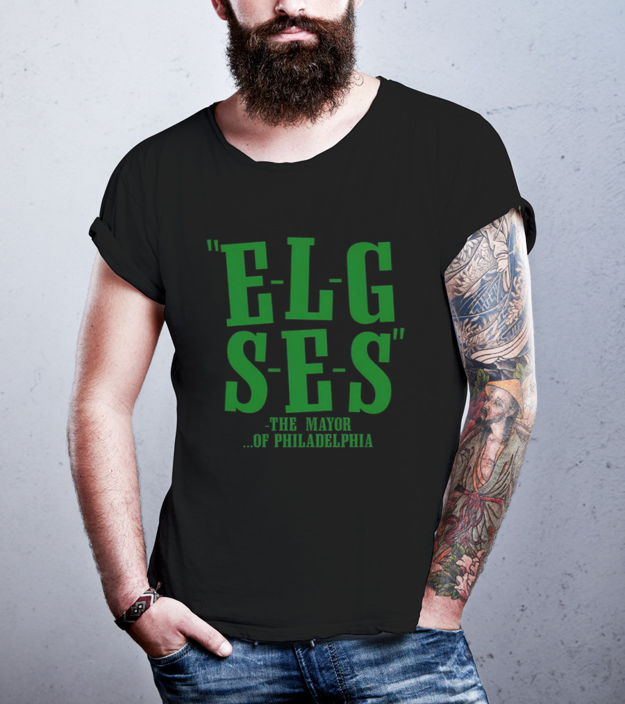 Philadelphia Eagles ELGSES The Mayor Of Philadelphia T-Shirt