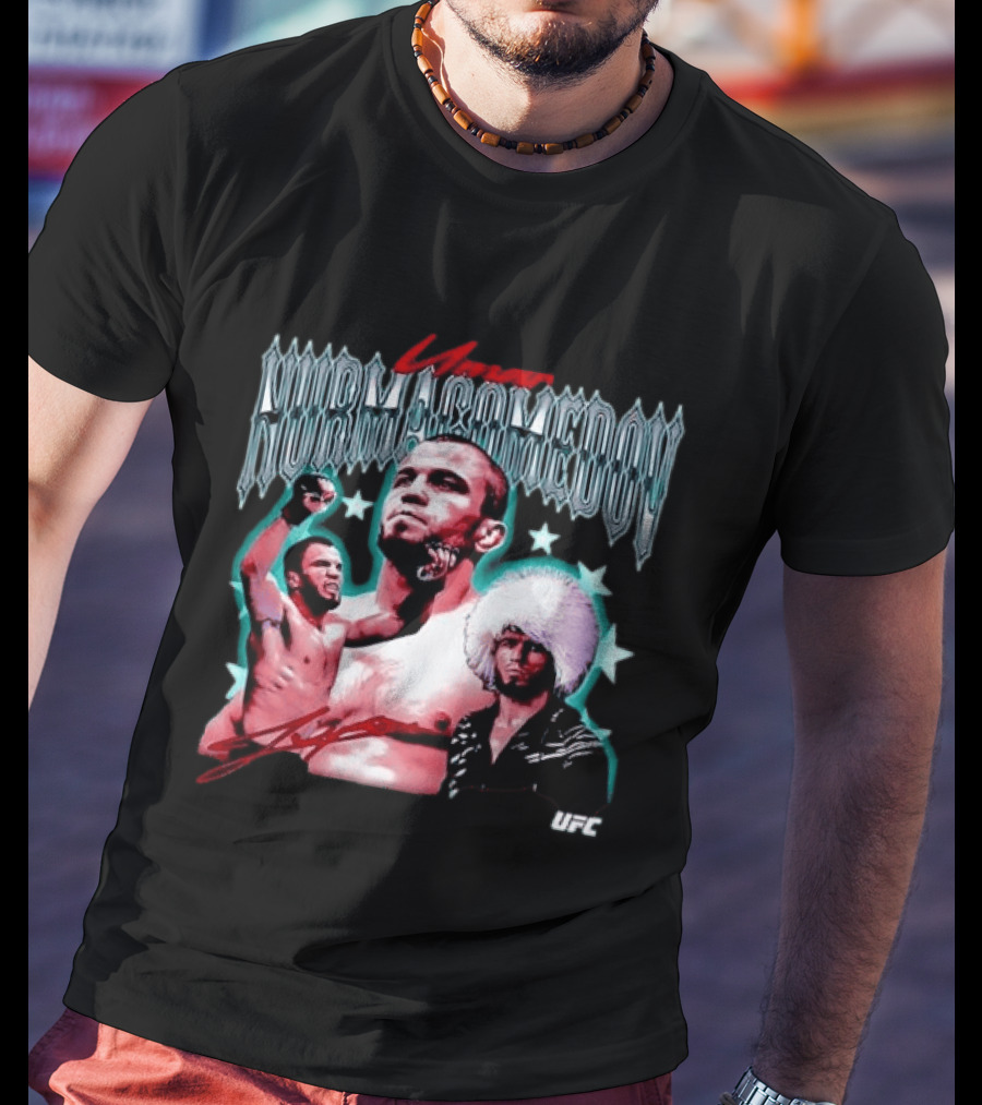 Umar Nurmagomedov UFC Trio Stars Signature T-Shirt