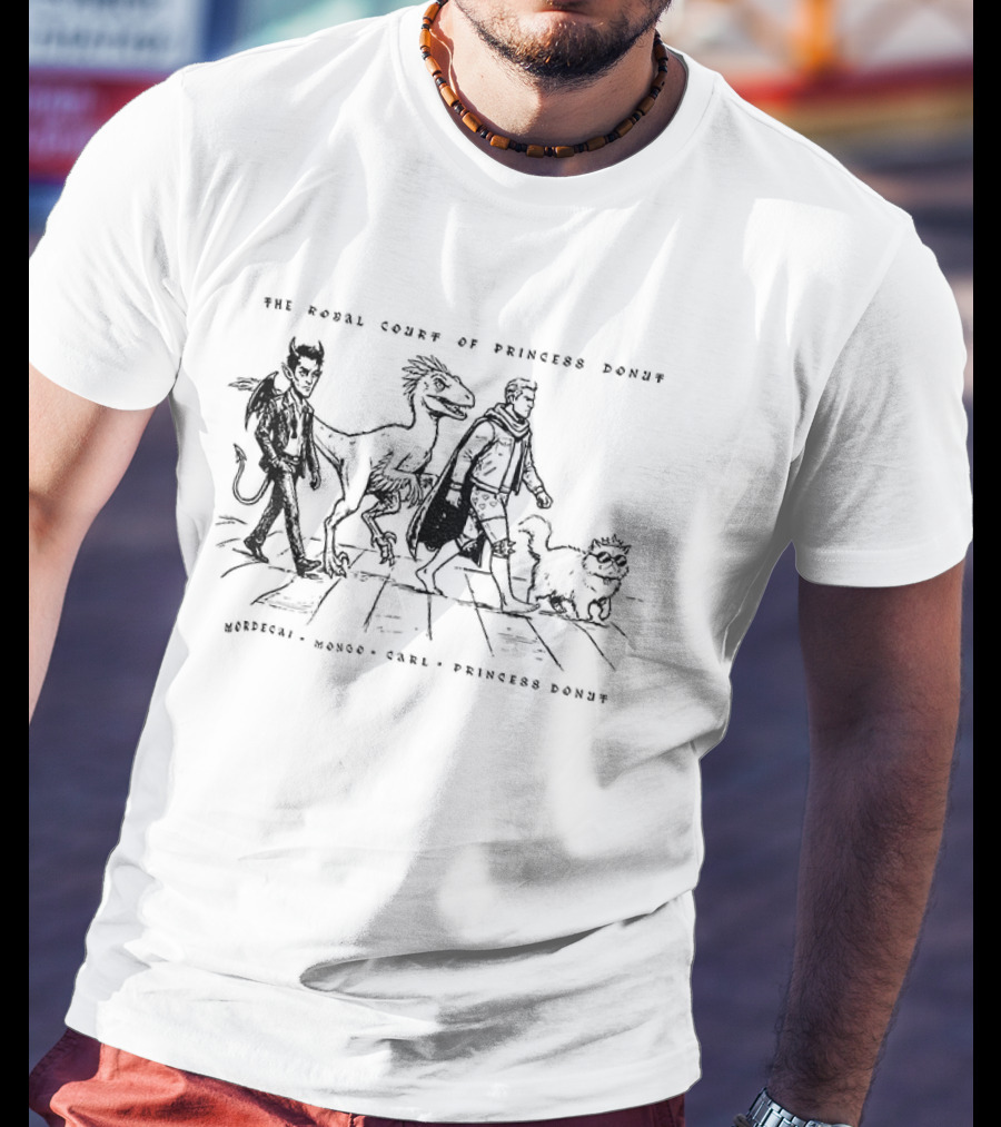 The Royal Court Of Princess Donut Dungeon Crawler Adventure Heroes T-Shirt